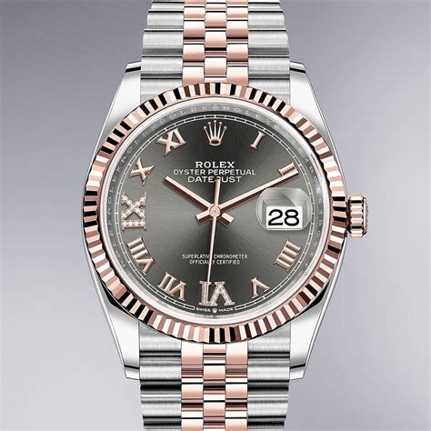 Rolex datejust 36 everose